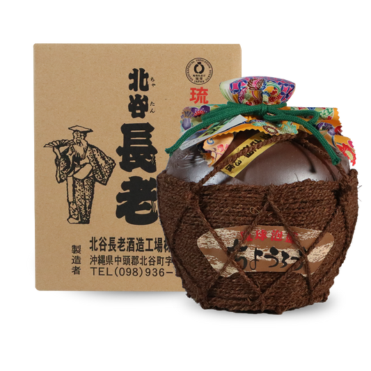 北谷長老13年古酒43度 1升壺(1800ml)