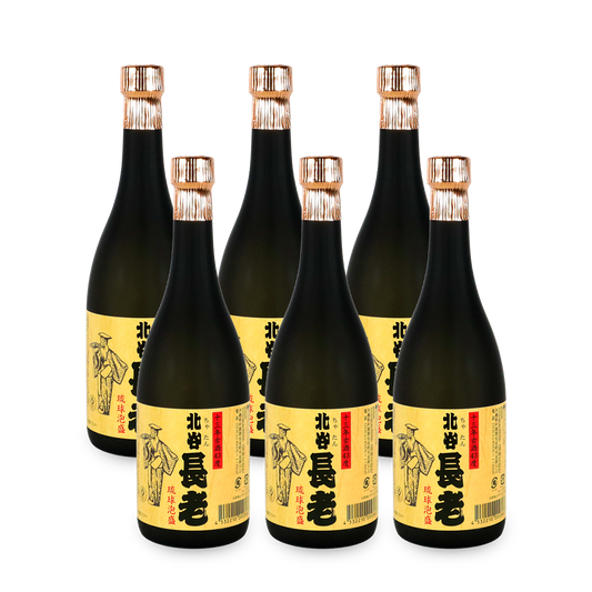 北谷長老 13年古酒43度 1.8L×6本