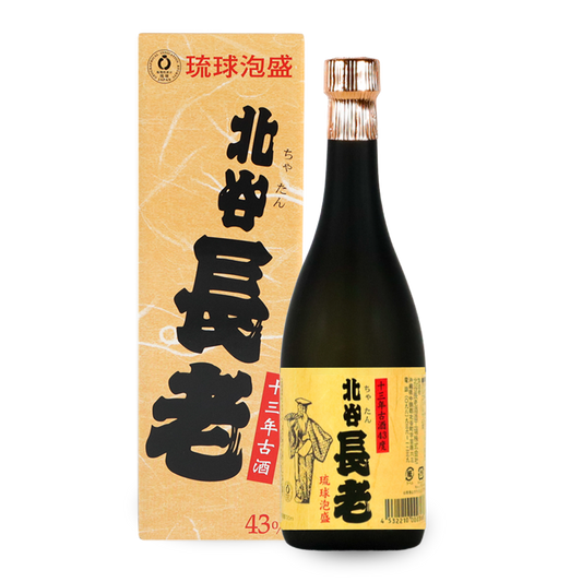 北谷長老 13年古酒 43度 720ml